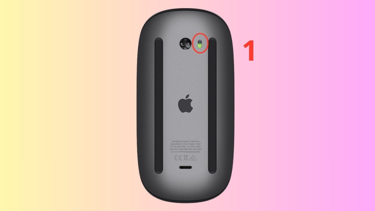 Cách kết nối Magic Mouse với MacBook qua Bluetooth qua system setting - bước 1