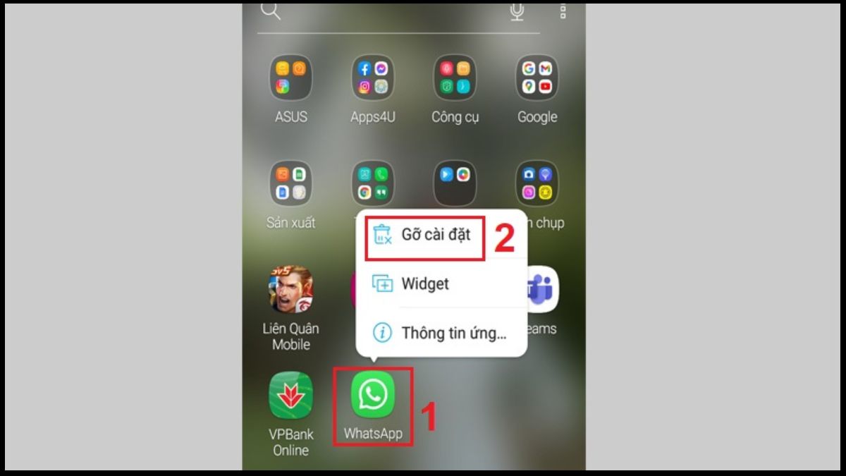 Cách khôi phục tin nhắn WhatsApp trên Android - bước 1