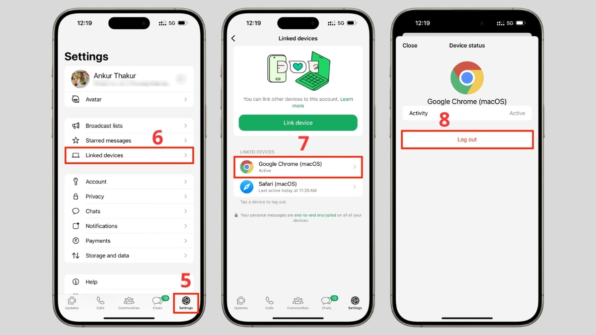 Hướng dẫn cách lấy lại tài khoản WhatsApp bị hack - bước 3