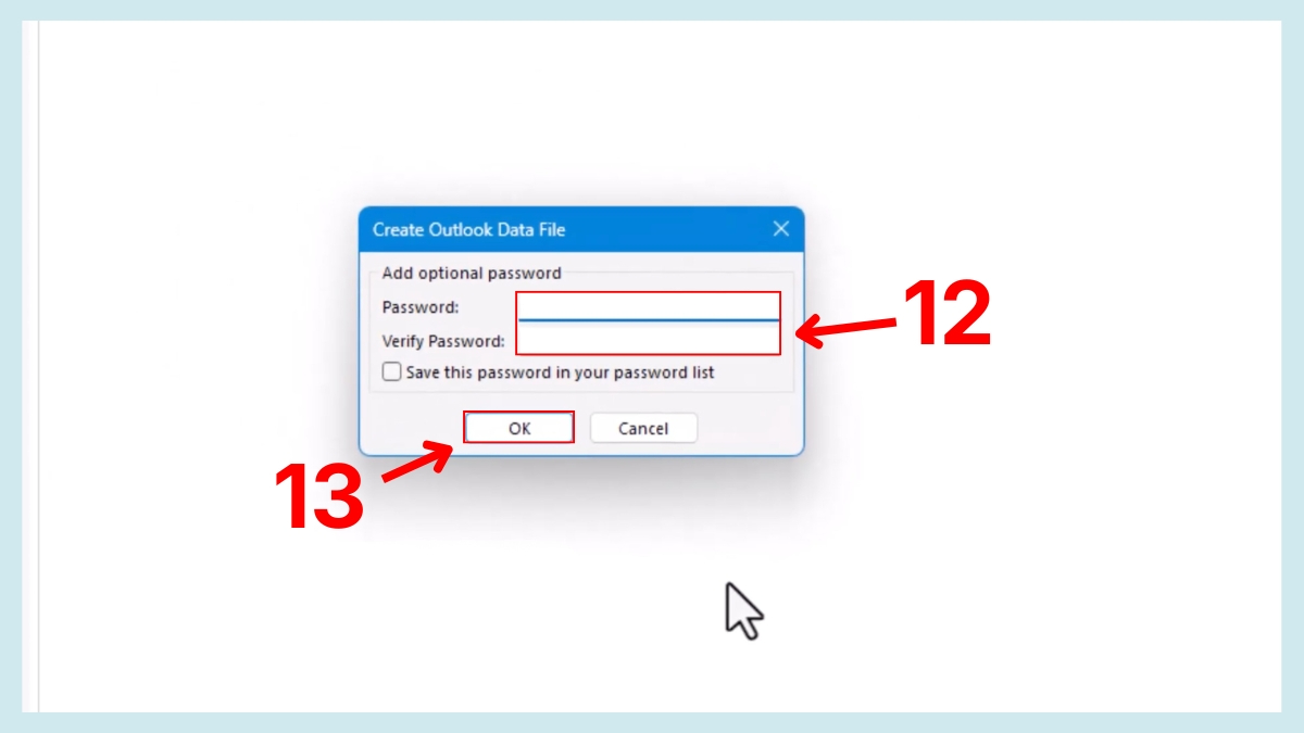 Xuất và sao lưu email Outlook từ OST sang tệp PST - bước 4