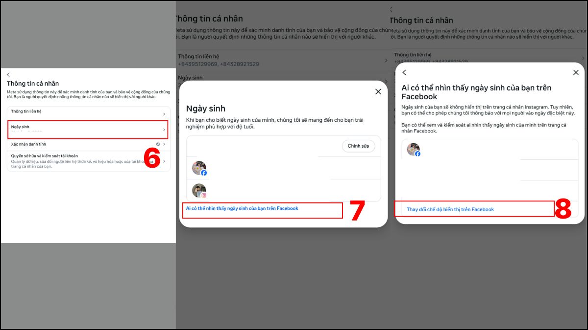 Mở thông báo sinh nhật trên Facebook bằng máy tính - bước 3