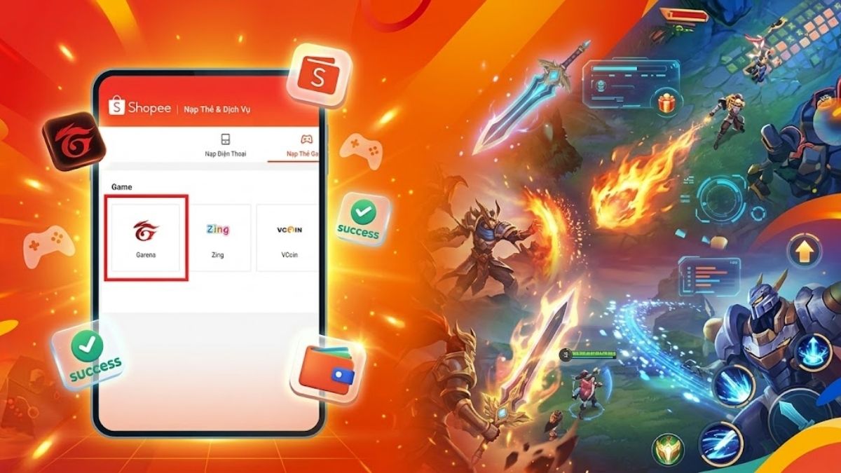 Lợi ích khi mua thẻ Garena trên ShopeePay