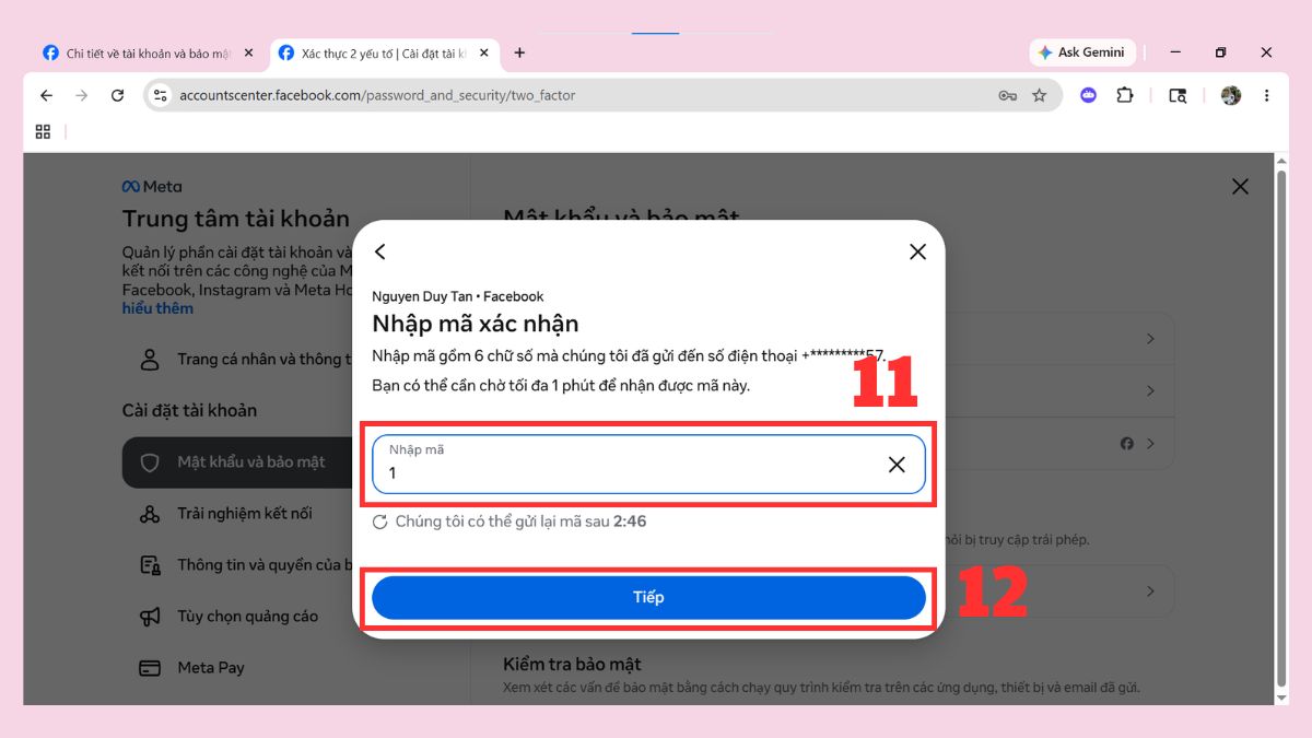 Cách bật phê duyệt đăng nhập Facebook trước khi thực hiện - bước 3.4