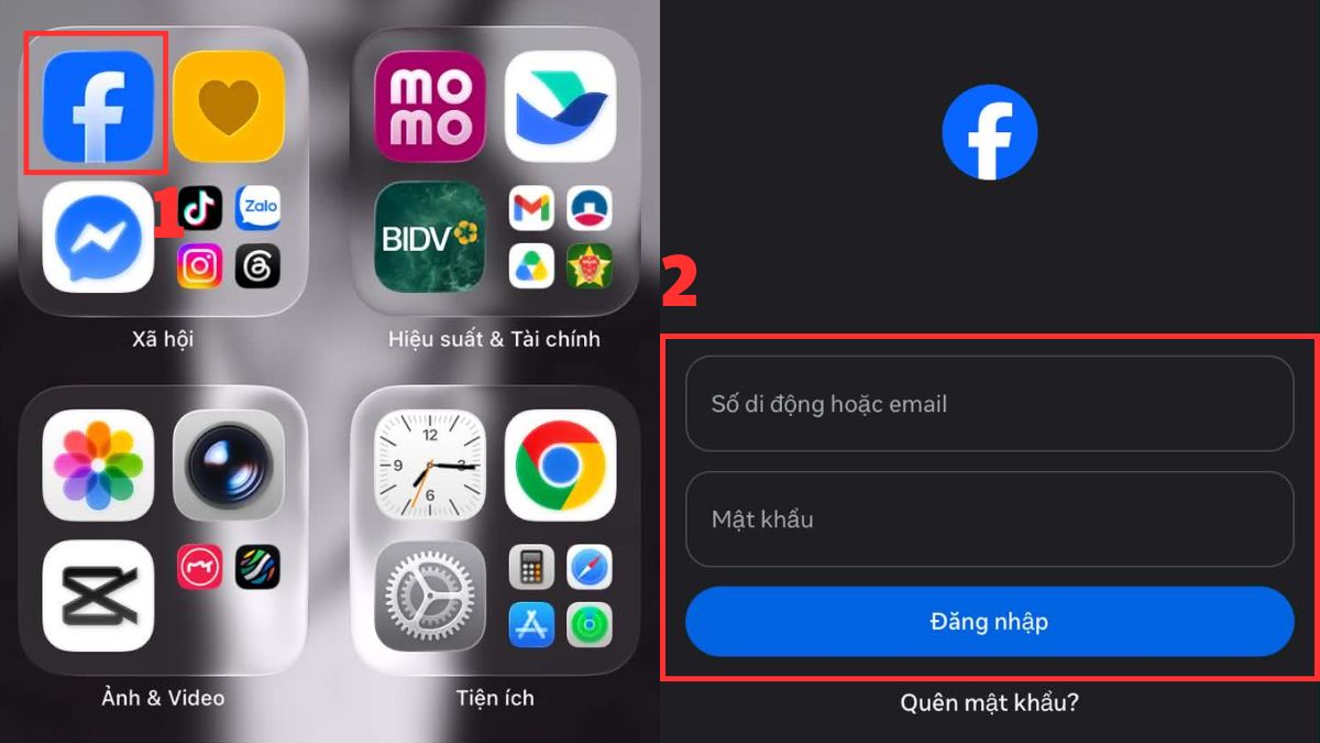 Cách phê duyệt đăng nhập Facebook trên thiết bị khác qua thông báo đẩy - bước 1