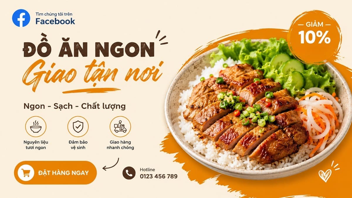 Vì sao quán ăn nên quảng cáo trên Facebook?
