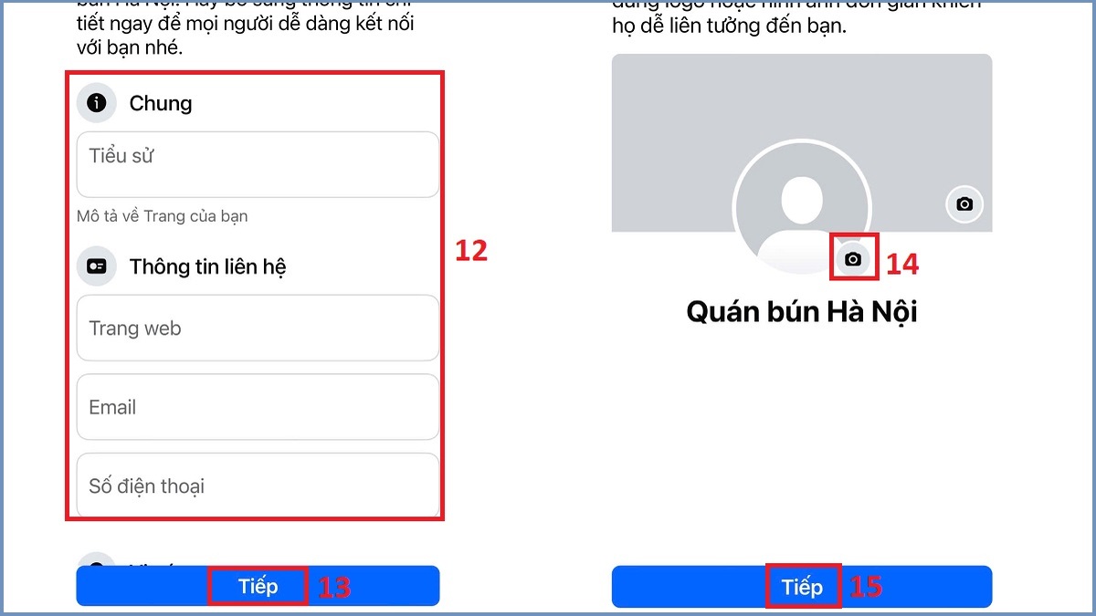 Cách quảng cáo đồ ăn trên Facebook cho người mới - tạo fabpag chuyên nghiệp - bước 3