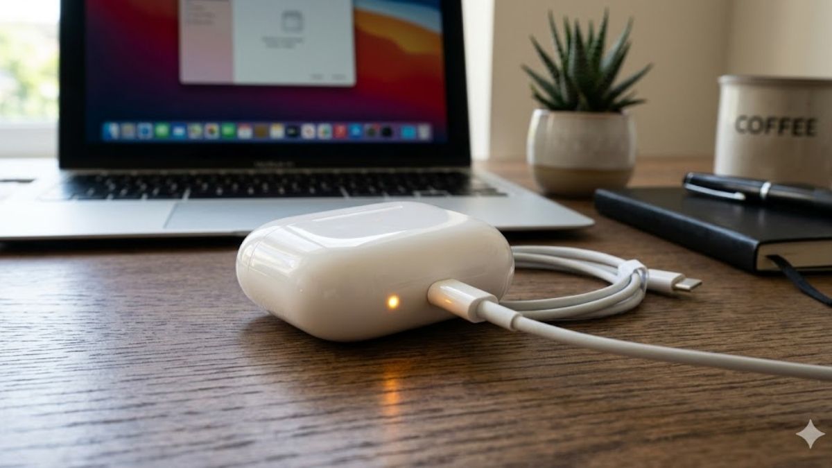 Cách khắc phục lỗi AirPods 3 không reset được - pin hộp sạc yếu