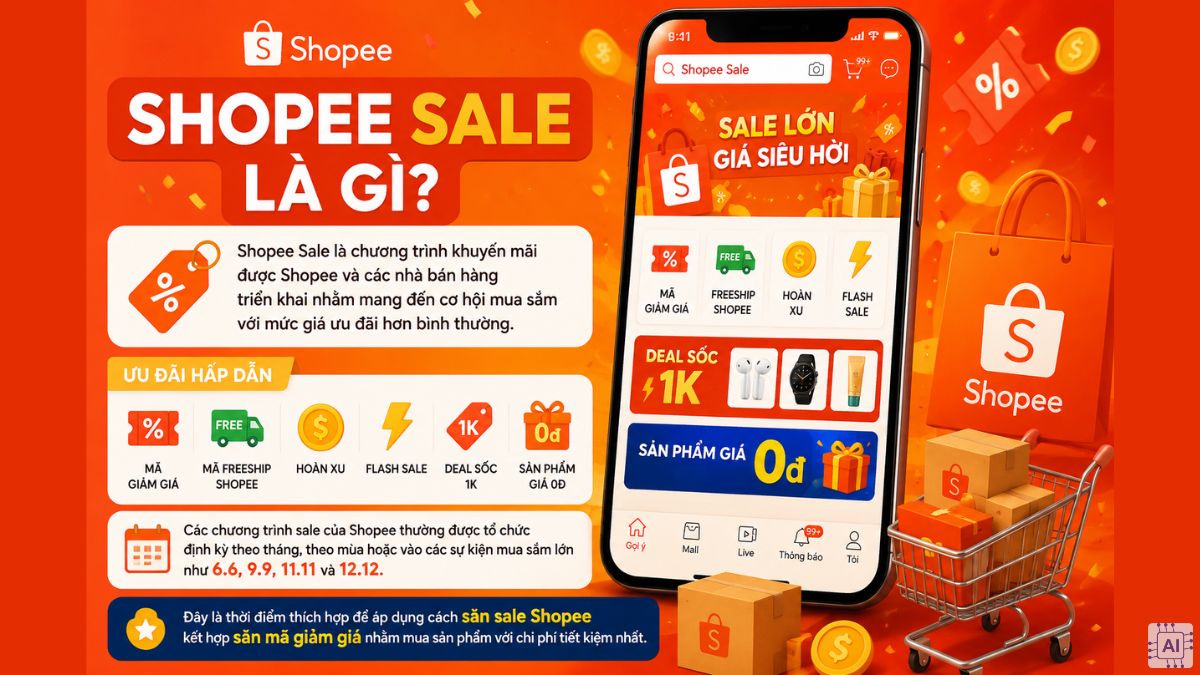 Shopee sale là gì?