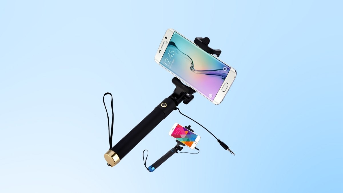 Các loại gậy chụp ảnh phổ biến hiện nay - gậy chụp ảnh có dây