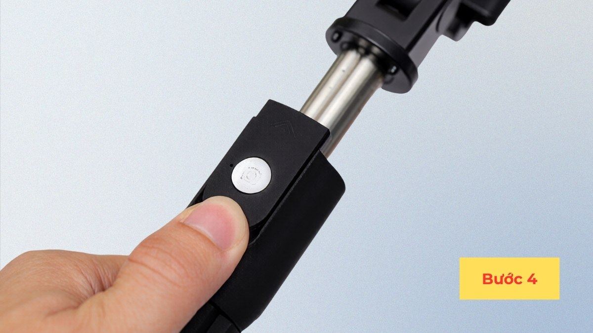 Cách sử dụng gậy chụp ảnh có dây - bước 4