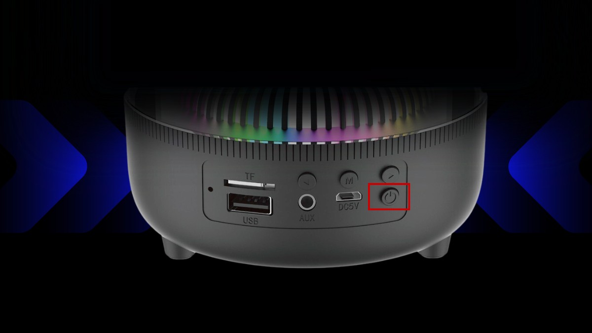 Cách khởi động loa bluetooth mini