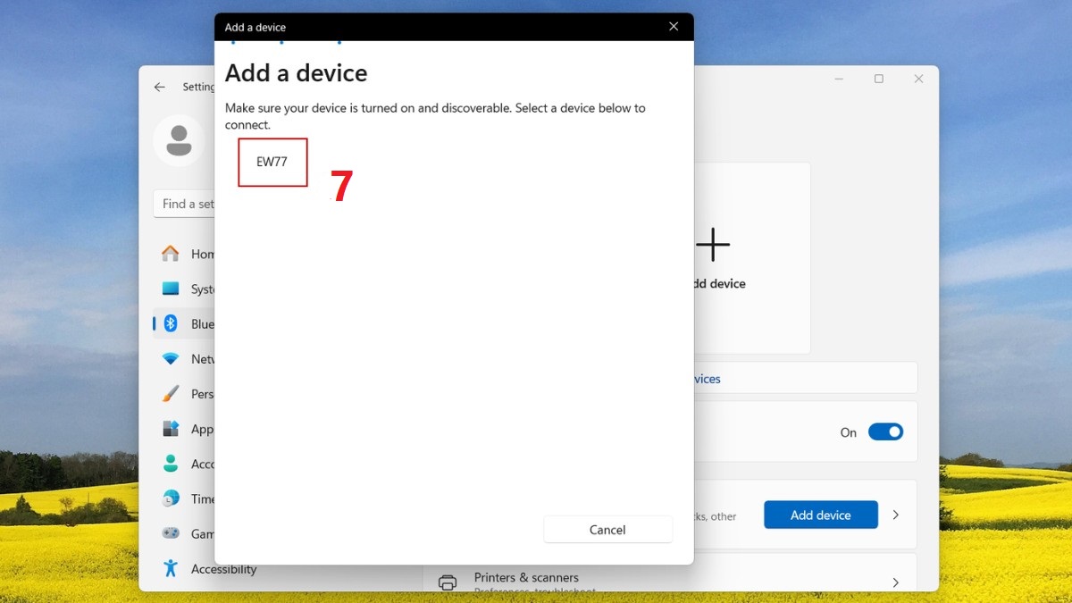 Kết nối laptop/PC với loa bluetooth mini - bước 4