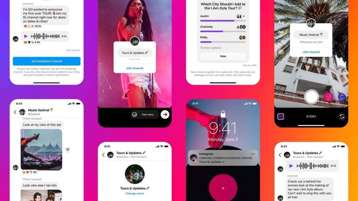 Kênh thông báo trên Instagram là gì?