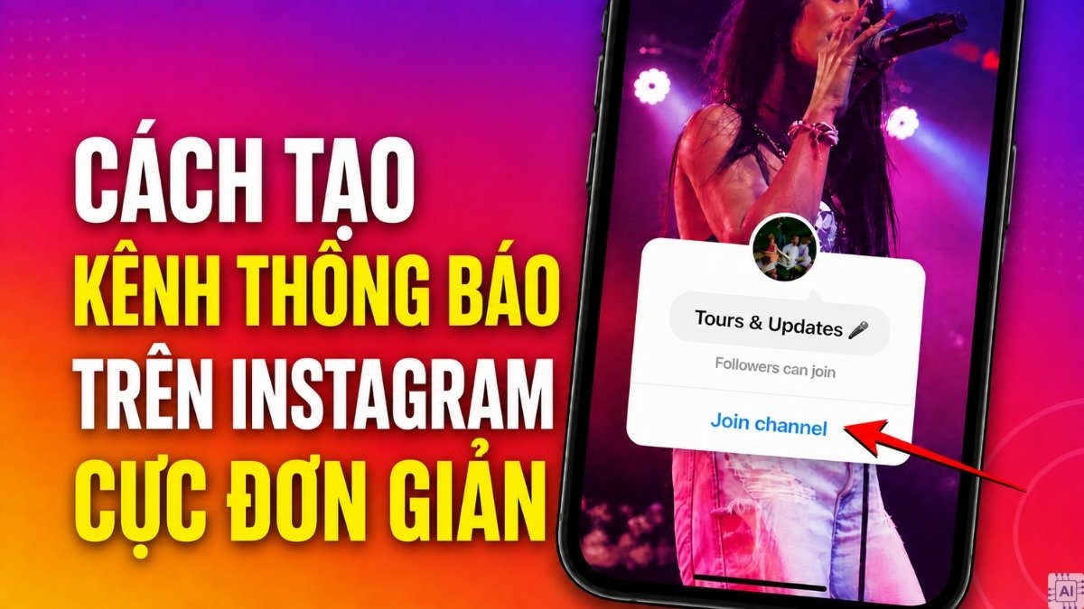 Cách tạo kênh thông báo trên Instagram cực đơn giản chi tiết