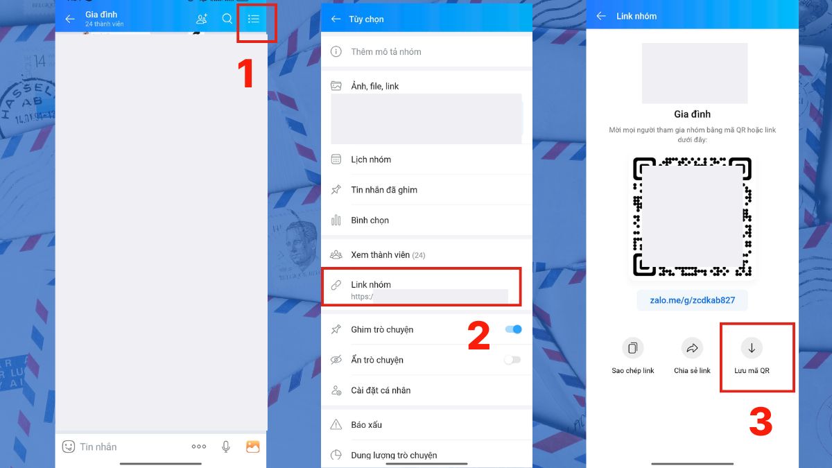 Hướng dẫn cách tạo mã QR trên nhóm Zalo