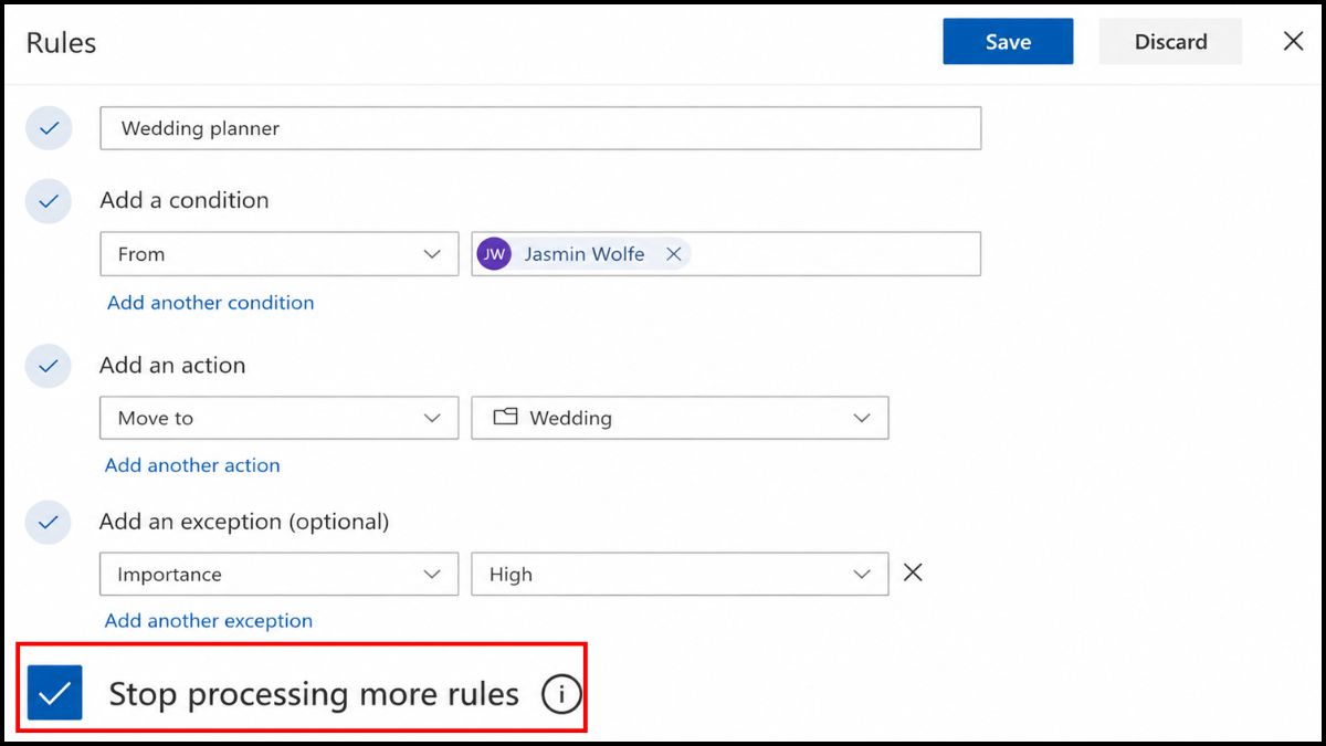 Các lỗi thường gặp khi tạo rule trong Outlook do email bị nhân bản