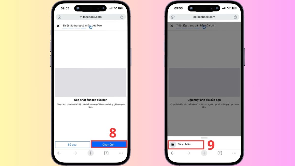 Hướng dẫn thiết lập Facebook sau khi đăng ký - bước 3