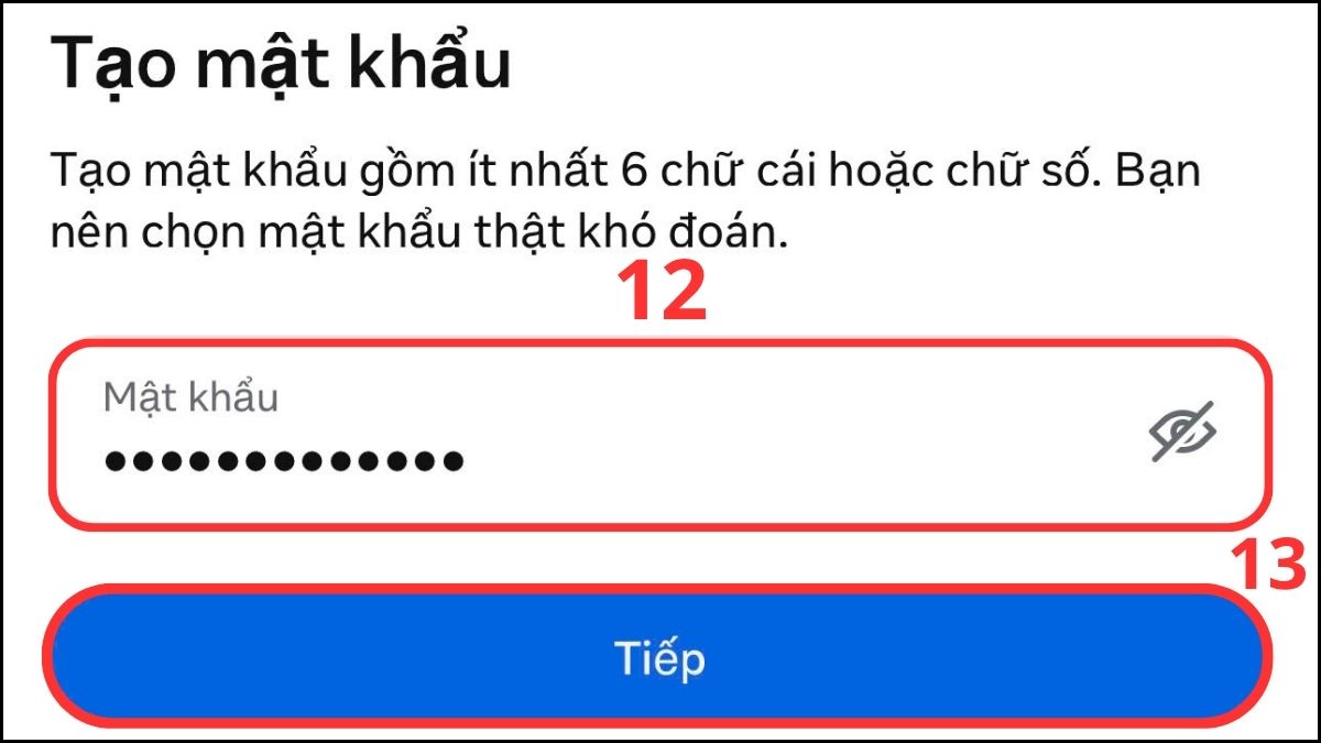 Cách lập tài khoản Facebook trên trình duyệt web - bước 3