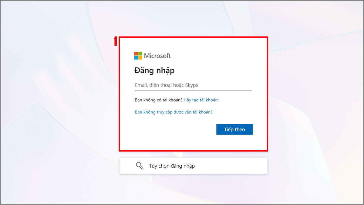Cách tạo thư mục (folder) trong Outlook trên website - bước 1
