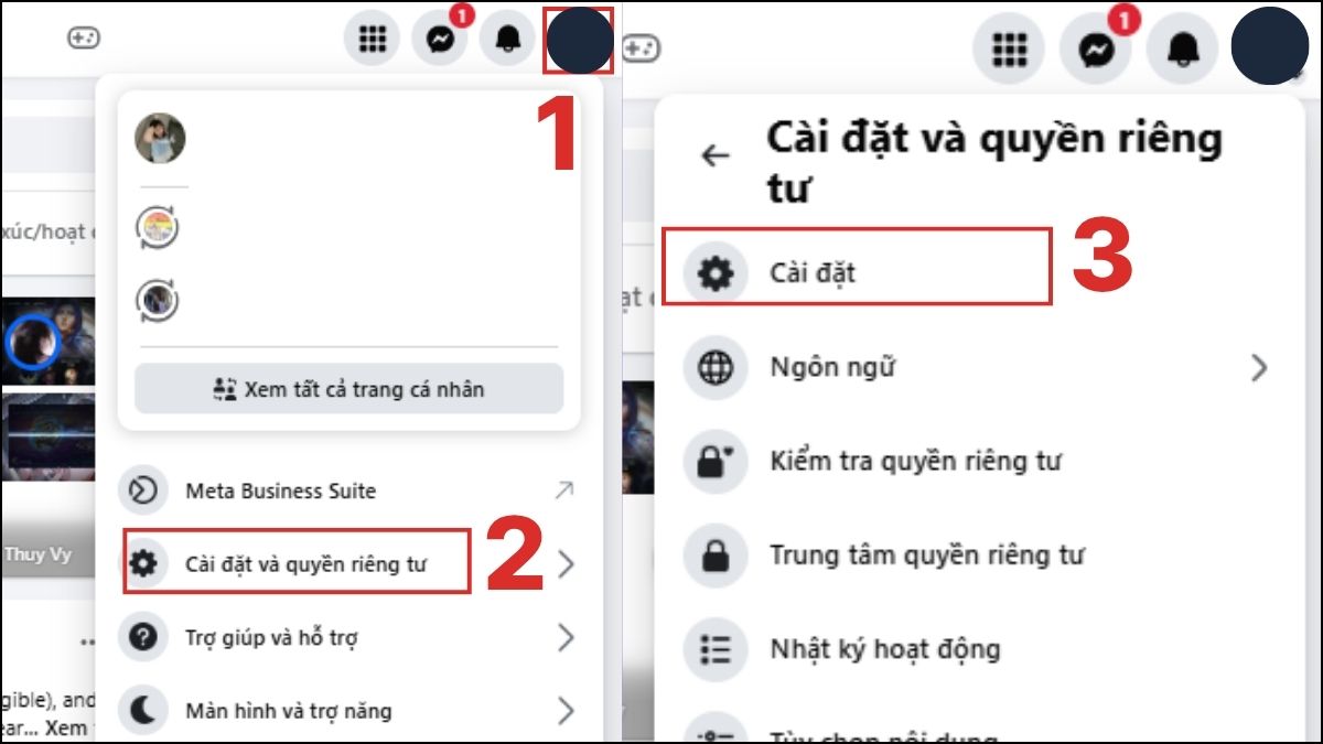 Hướng dẫn cách chặn chia sẻ bài viết trên Fanpage Facebook - bước 1