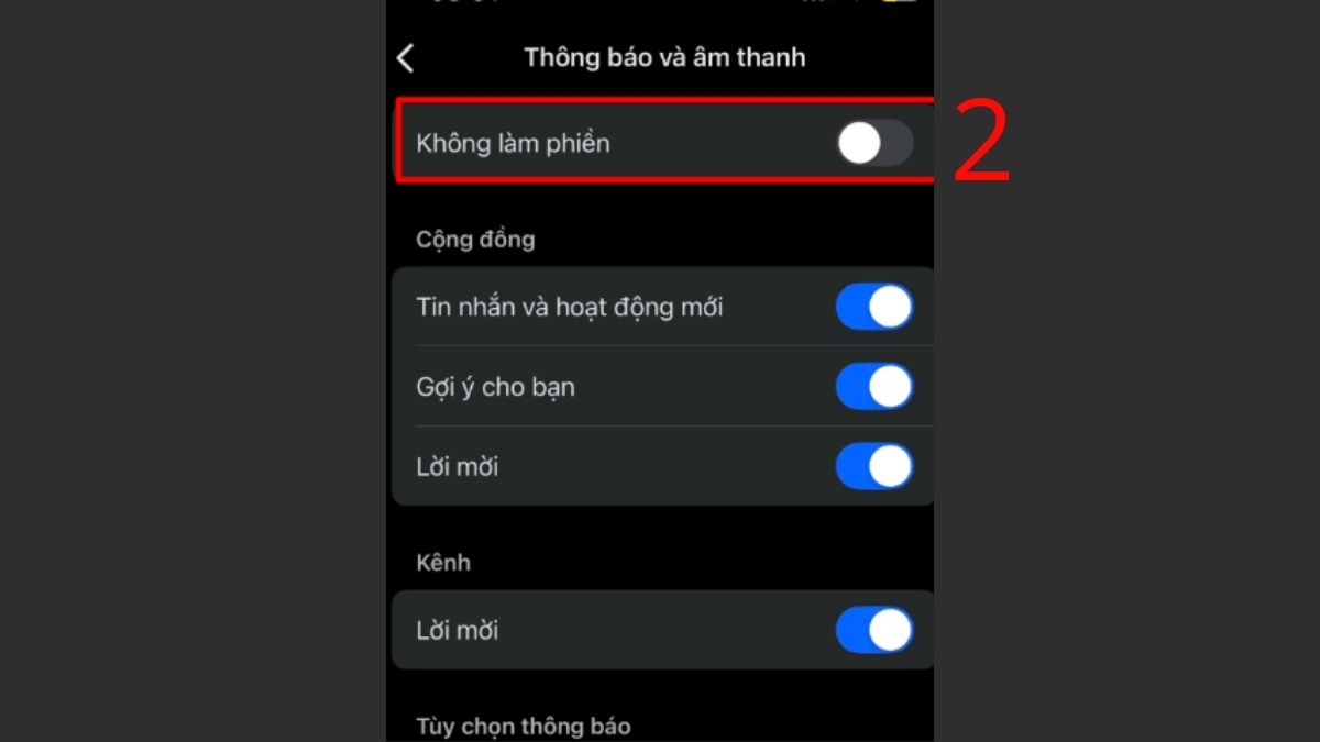 Cách tắt thông báo Messenger trên Android - bước 2
