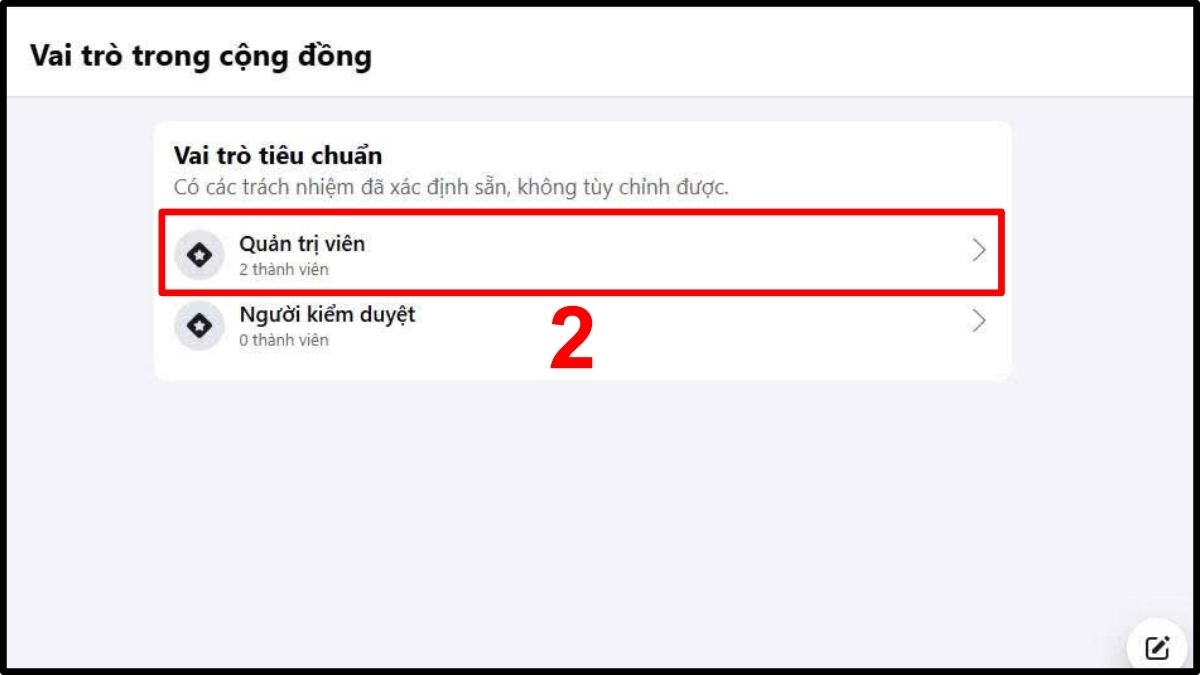 Cách thoát làm quản trị viên trên Facebook áp dụng cho group -  bước 2