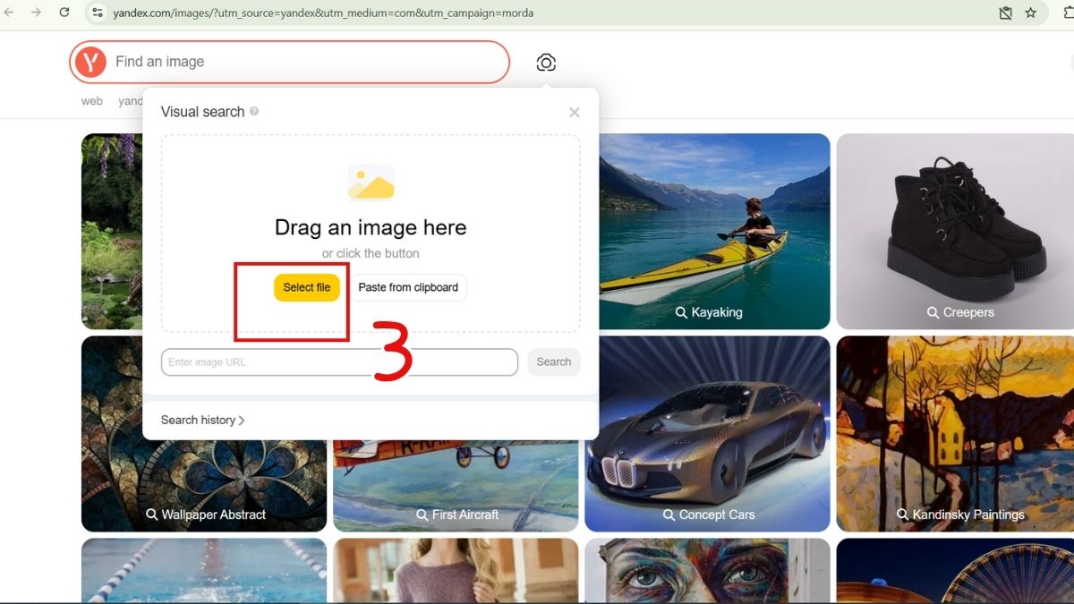Cách tìm Facebook qua hình ảnh Zalo - bước 3