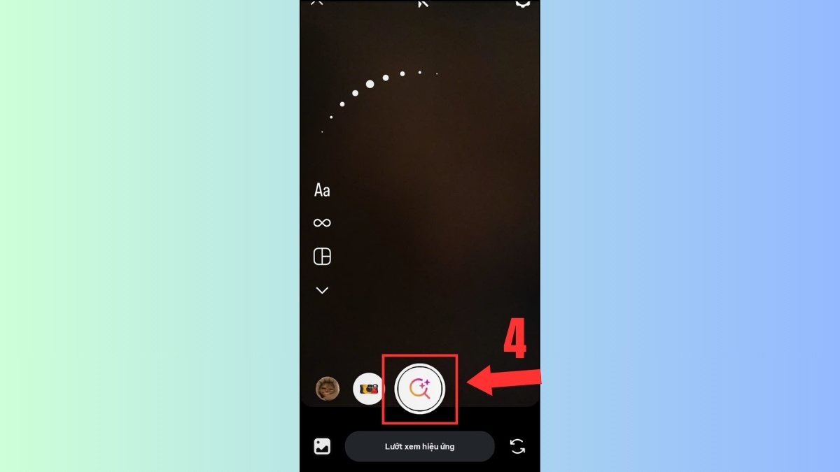 Cách tìm và lấy hiệu ứng trên Instagram theo từ khóa - bước 2