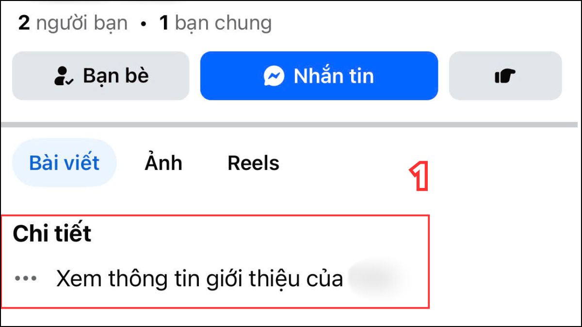 Tìm nick TikTok sử dụng hồ sơ liên kết trên Facebook - bước 1