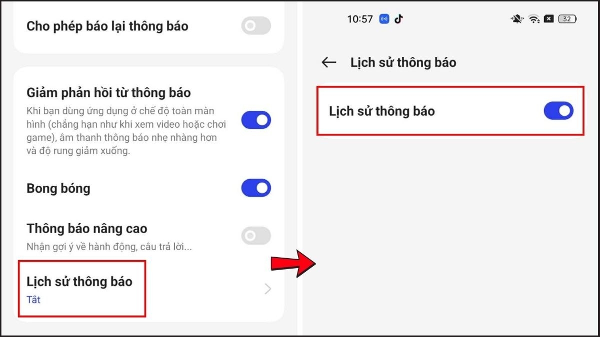 Xem tin nhắn đã thu hồi trên điện thoại OPPO - bước 3,4