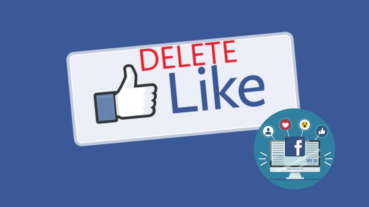 Các loại like có thể xóa được trên Facebook