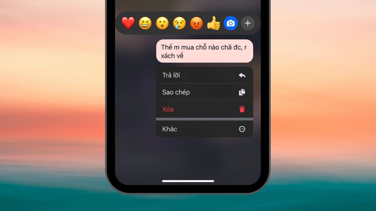 Cách xóa tin nhắn Messenger trên iPhone đơn giản, nhanh chóng