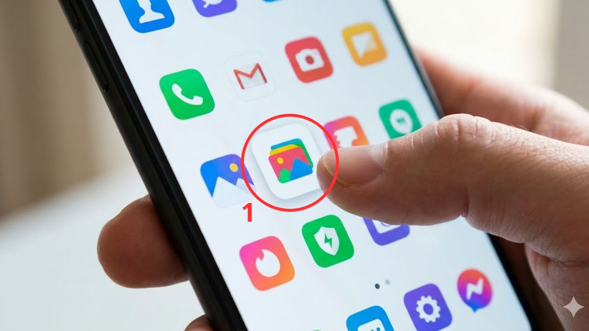 Cách xoá video trên từng dòng camera trên điện thoại - bước 1