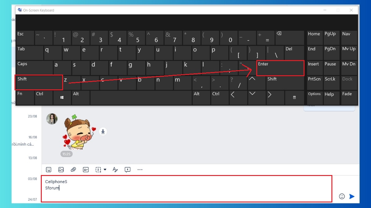 Lỗi thường gặp khi xuống dòng trong Zalo và cách khắc phục