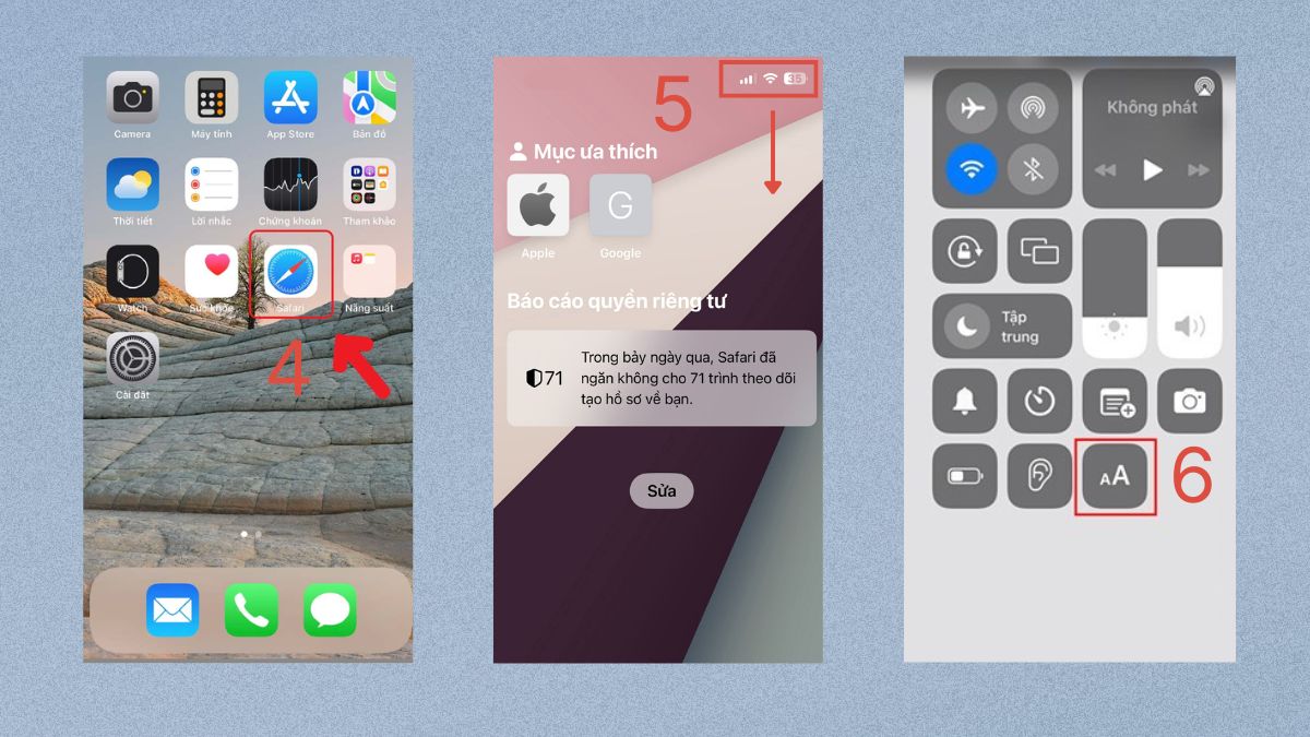 Cách chỉnh cỡ chữ riêng cho từng ứng dụng trên iOS - bước 2