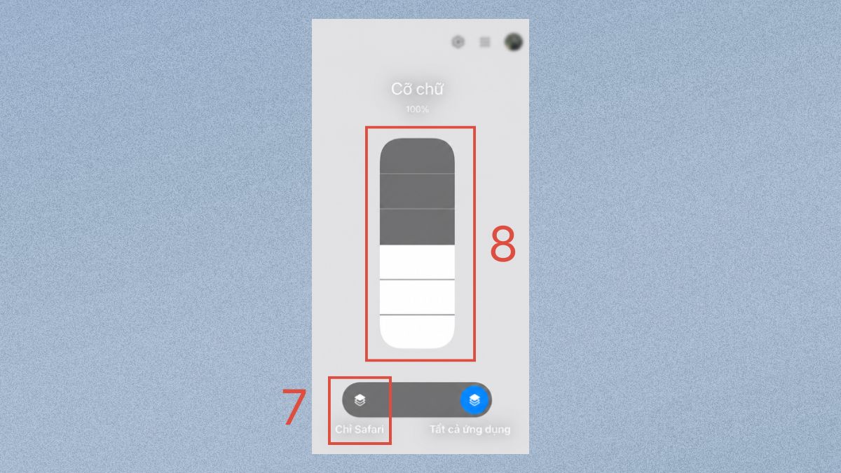 Cách chỉnh cỡ chữ riêng cho từng ứng dụng trên iOS - bước 3
