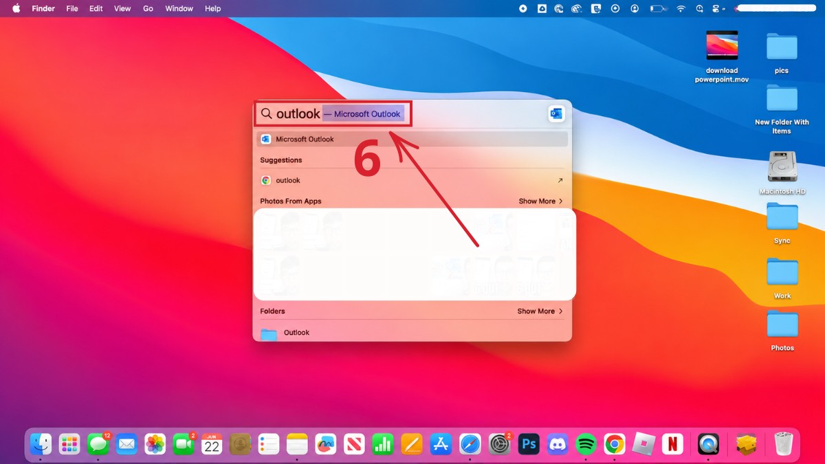 Cài đặt Outlook lần đầu trên macOS - bước 4