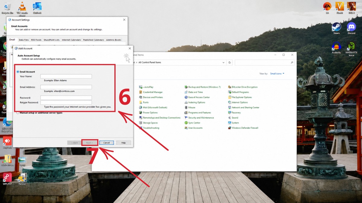 Cách cài đặt mail Outlook tự động (Exchange, Microsoft 365) - bước 3
