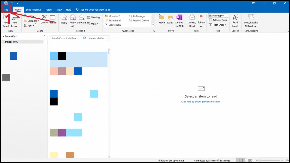 Cách cài đặt mail Outlook thủ công qua POP3/IMAP - bước 1