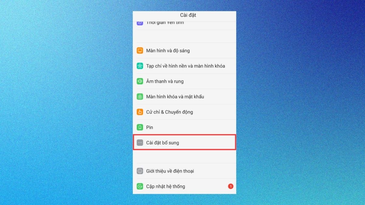 Cách cài tiếng Việt cho OPPO và realme - bước 2