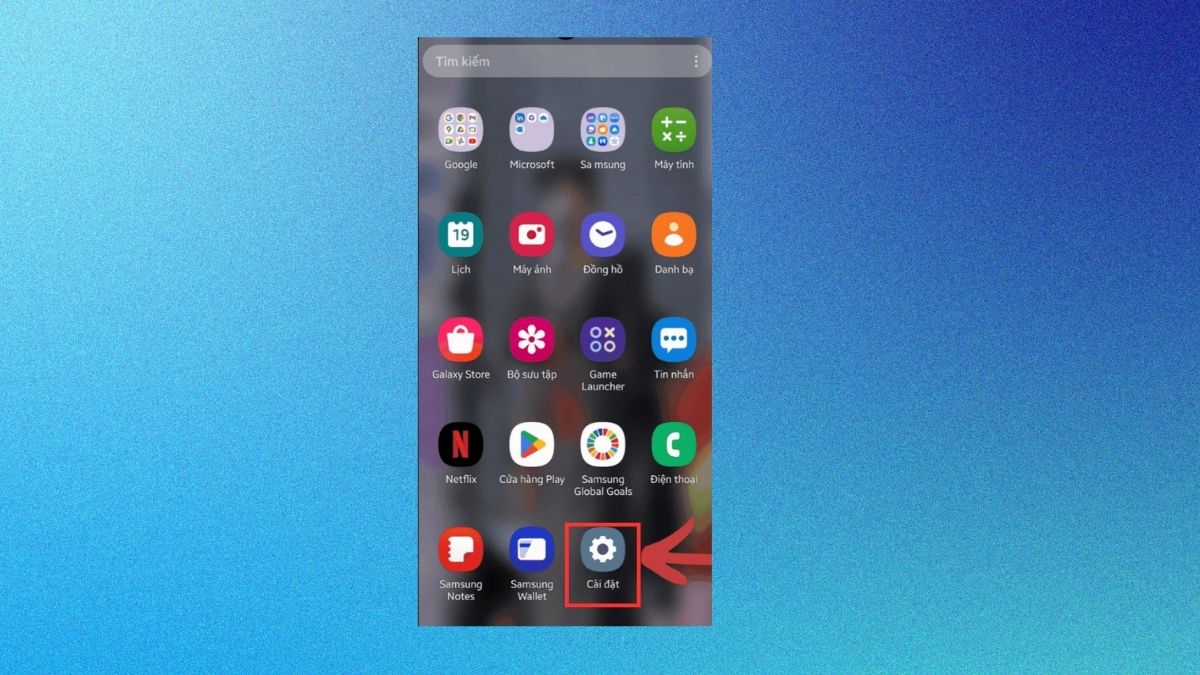 Cách cài đặt bàn phím gõ tiếng Việt trên Android - bước 1