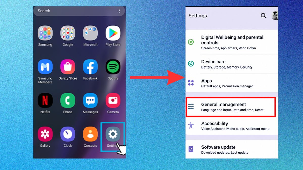Cách cài tiếng Việt cho Samsung Galaxy - bước 1