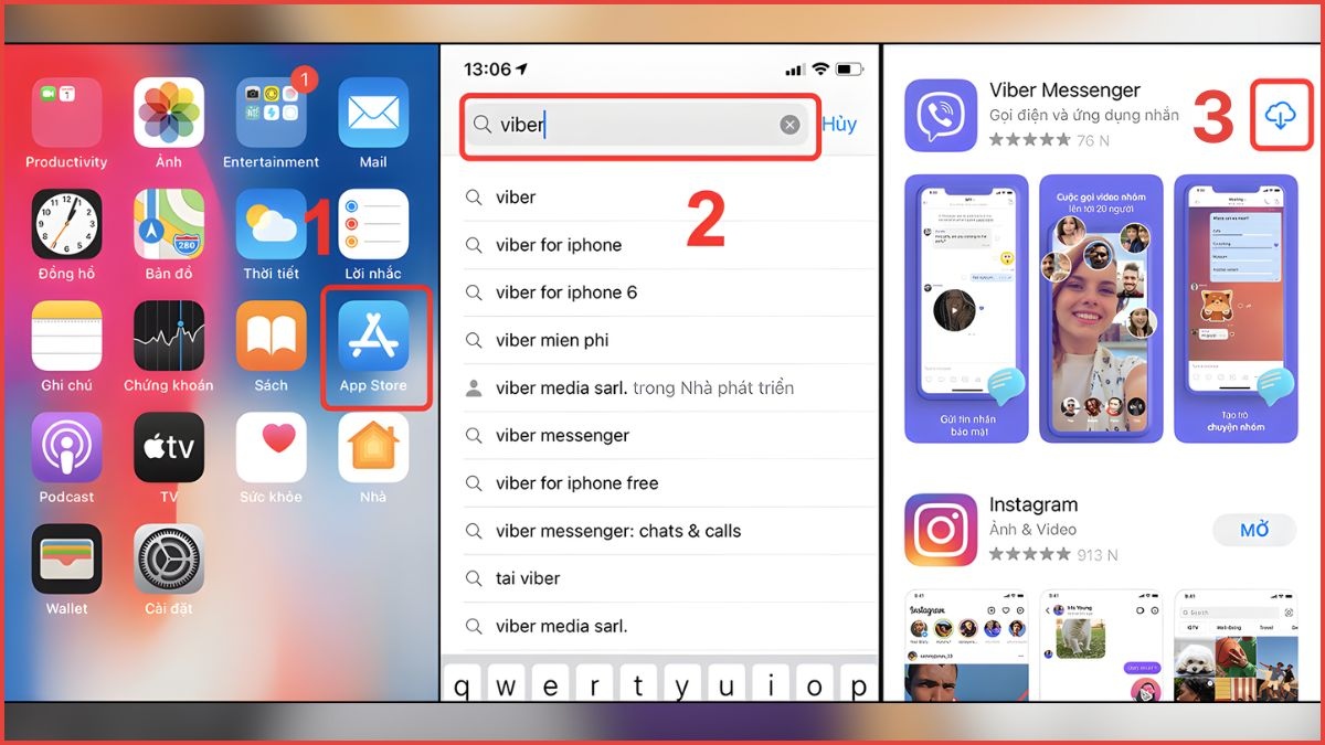 Tải và cài đặt Viber trên iOS