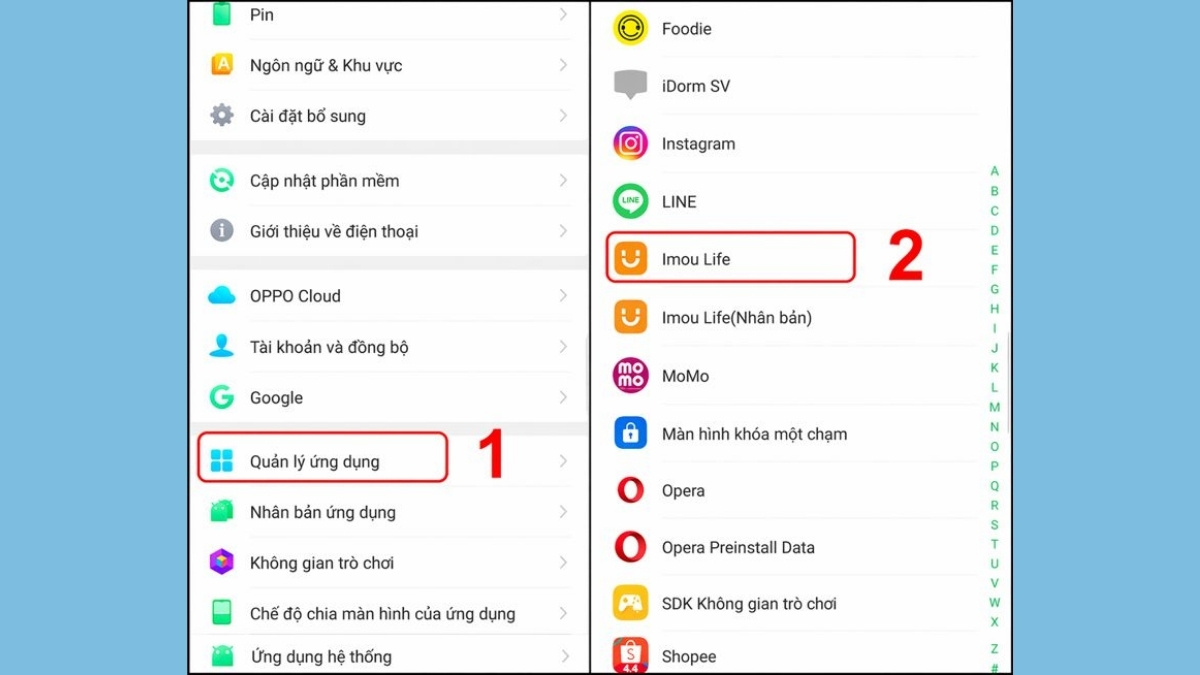 Cách khắc phục camera Imou không nghe được tiếng - cấp quyền micro cho ứng dụng trên android