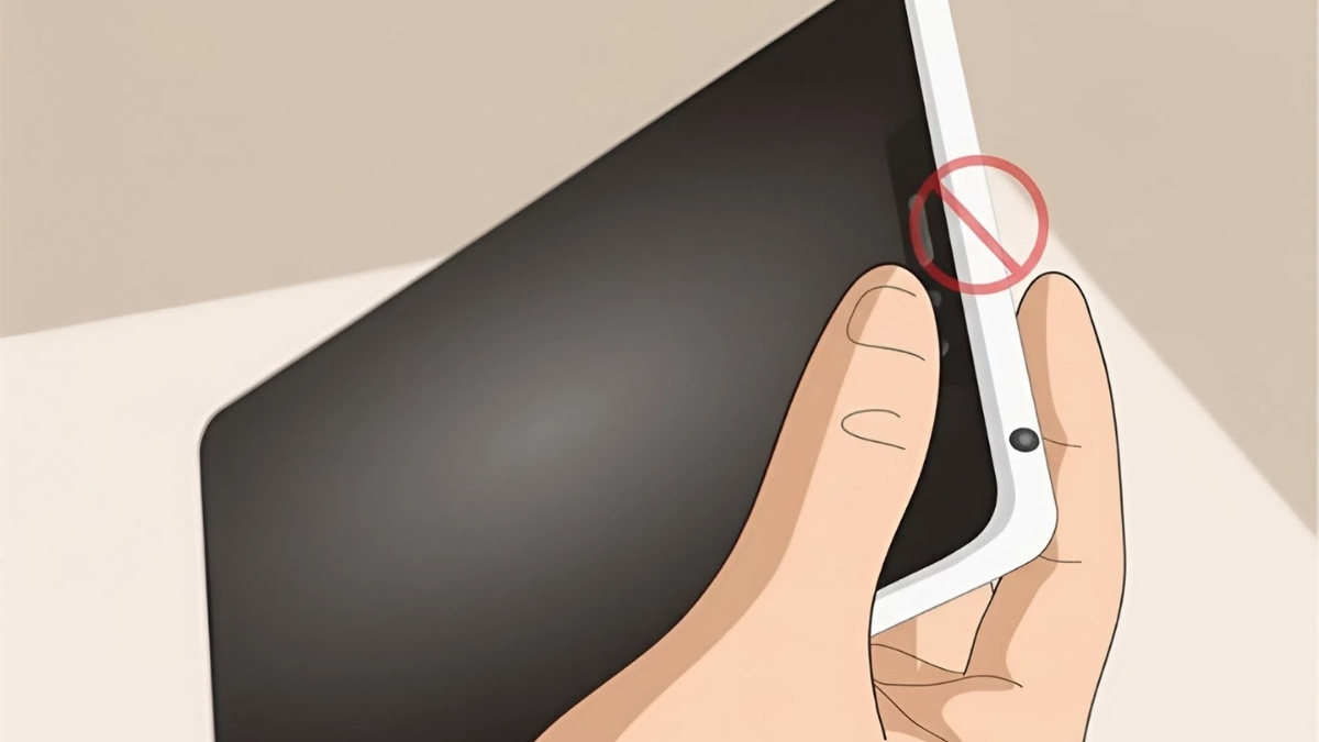 camera trước bị mờ khôi phục cài đặt gốc của điện thoại ios - bước 1,2