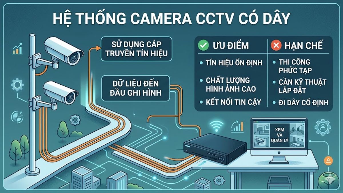 Camera CCTV có dây