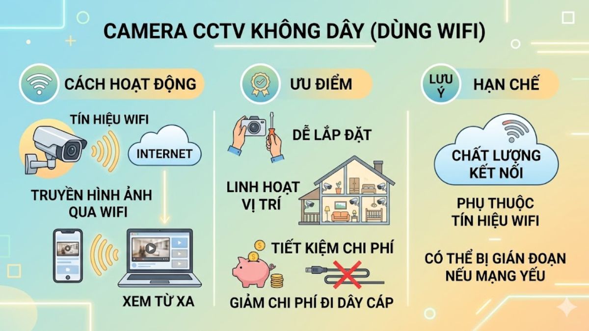 Camera CCTV không dây