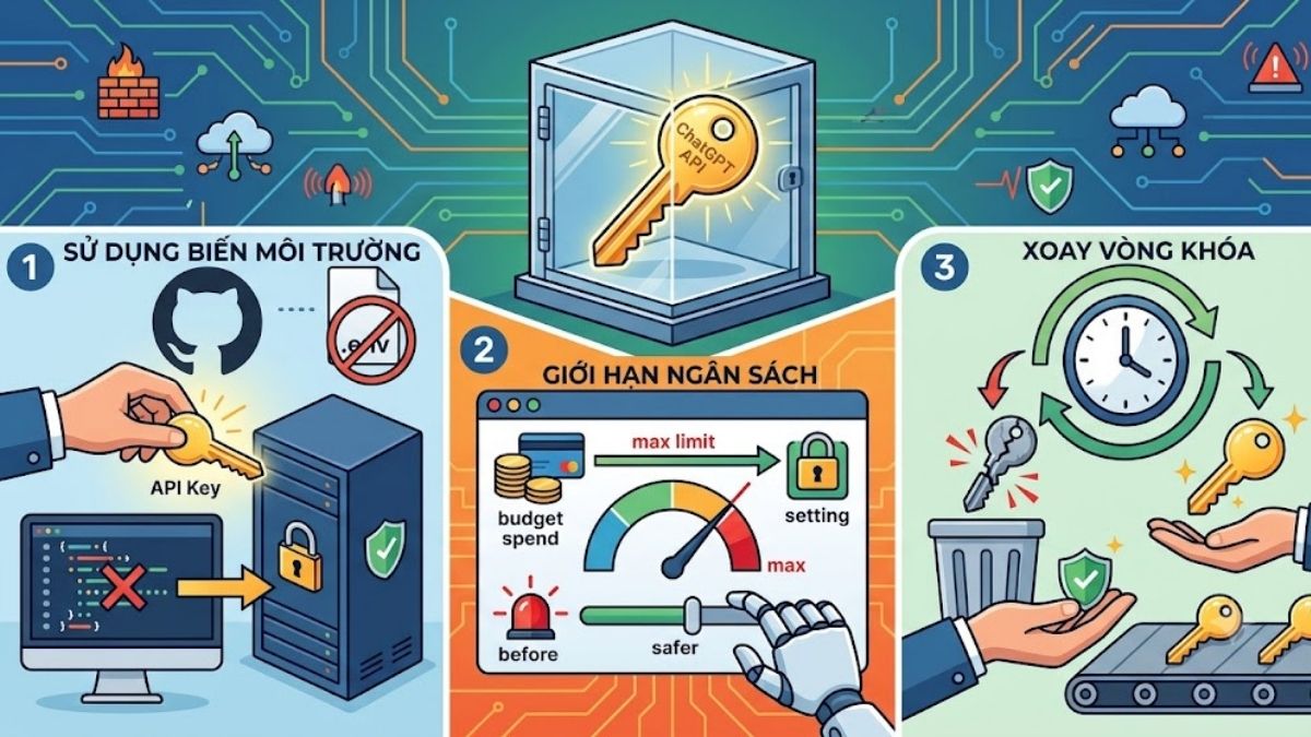Biện pháp bảo mật ChatGPT API Key an toàn