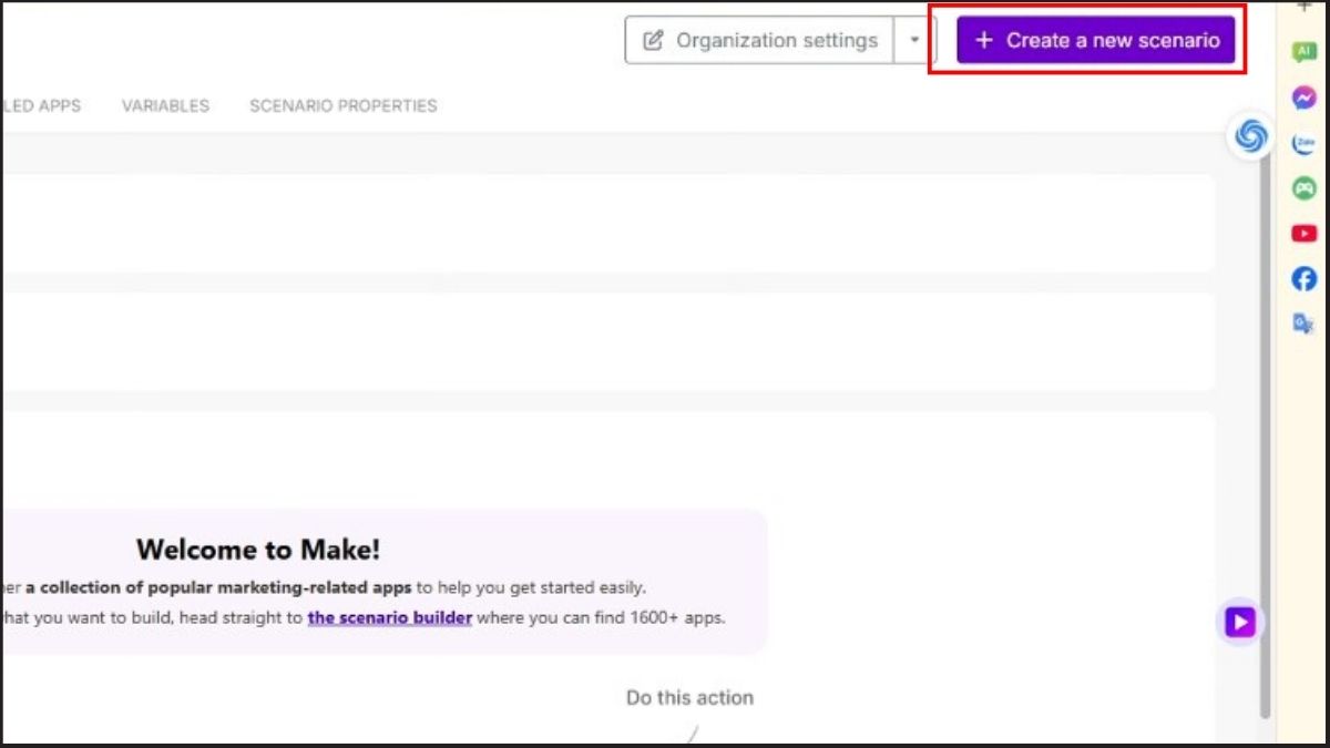 Hướng dẫn tích hợp ChatGPT API vào ứng dụng Make và Zapier - bước 1.3