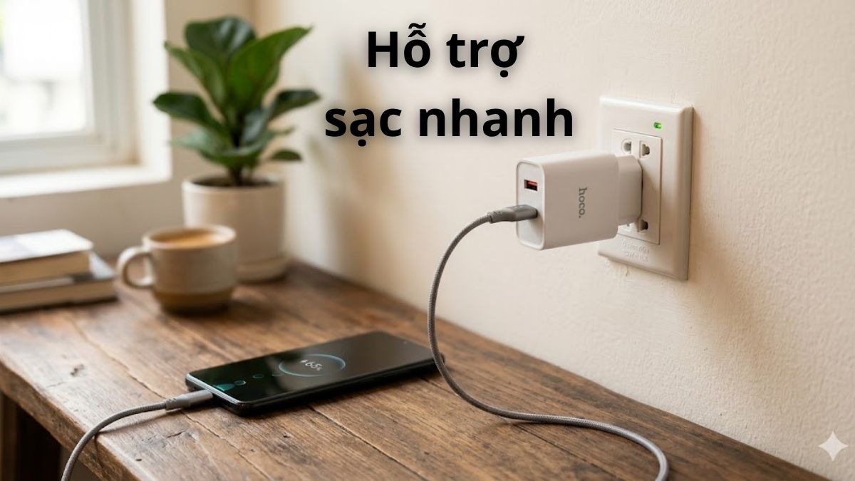 Ưu điểm nổi bật của sạc Hoco cho iPhone